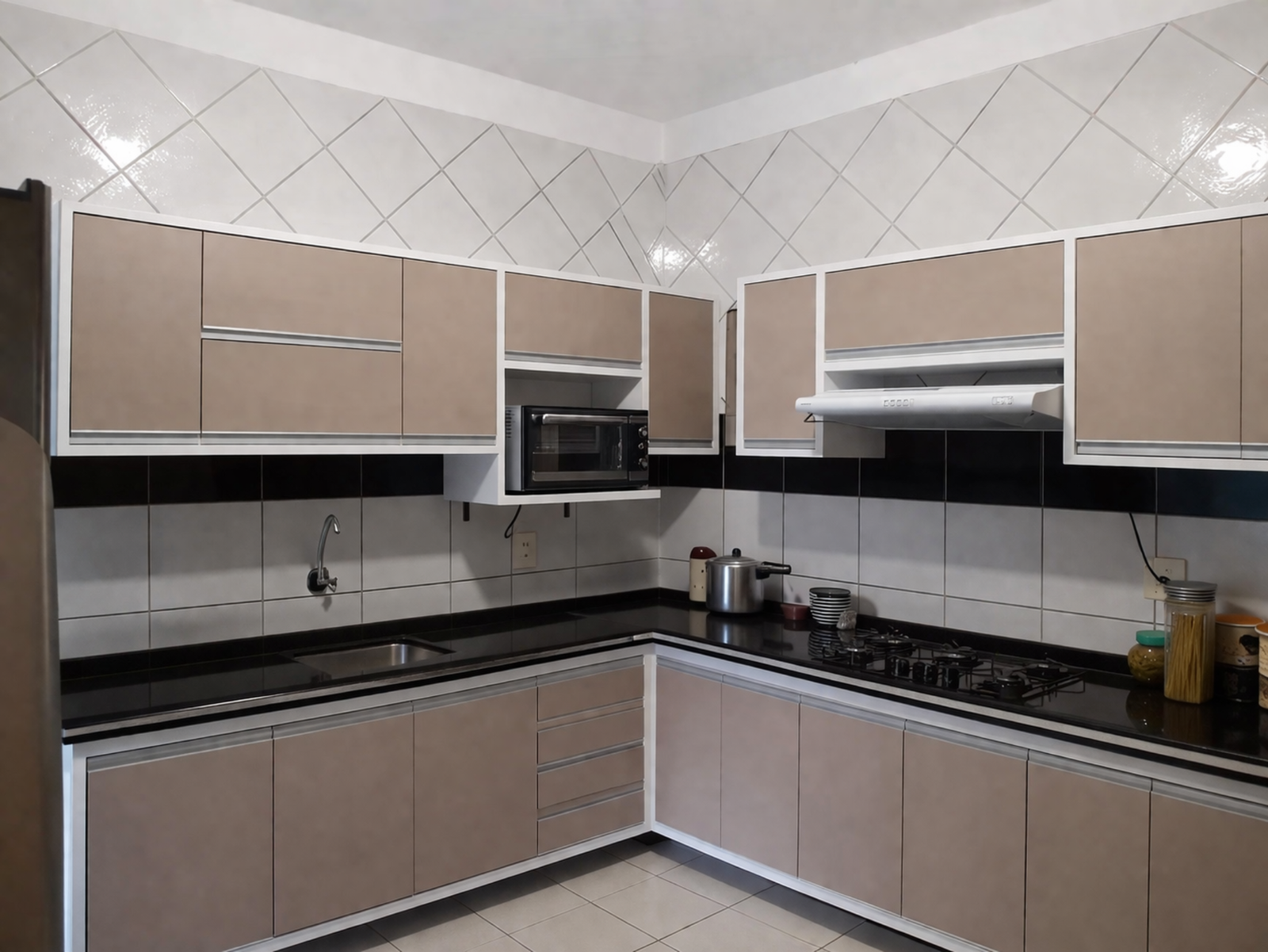 Cozinha planejada em L